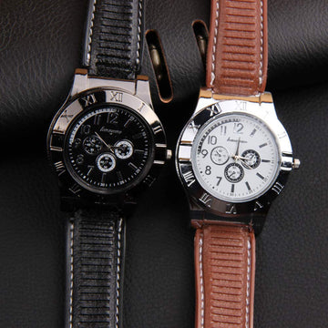 Jangebot™ Windproof Cigarette Lighter Watch