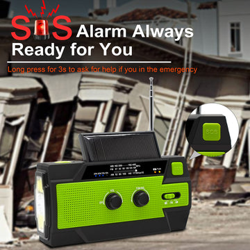 Jangebot™ Emergency Crank Weather Radio